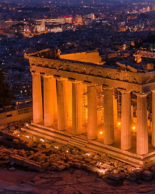 Good night from the beautiful #Acropolis... 3