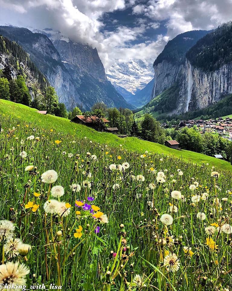 The Lauterbrunnen Valley (Switzerland) is often called the Valley of 72 Waterfal... 4