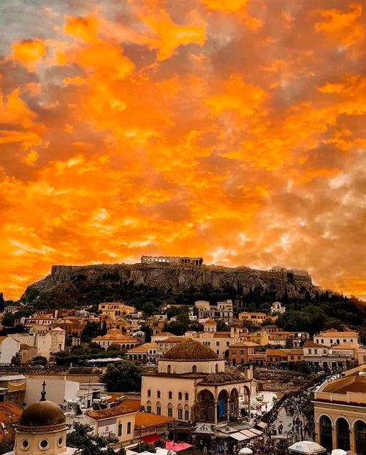 Amazing sunset in Athens #Greece !!. Photo by @dimitris_adrikop... 3