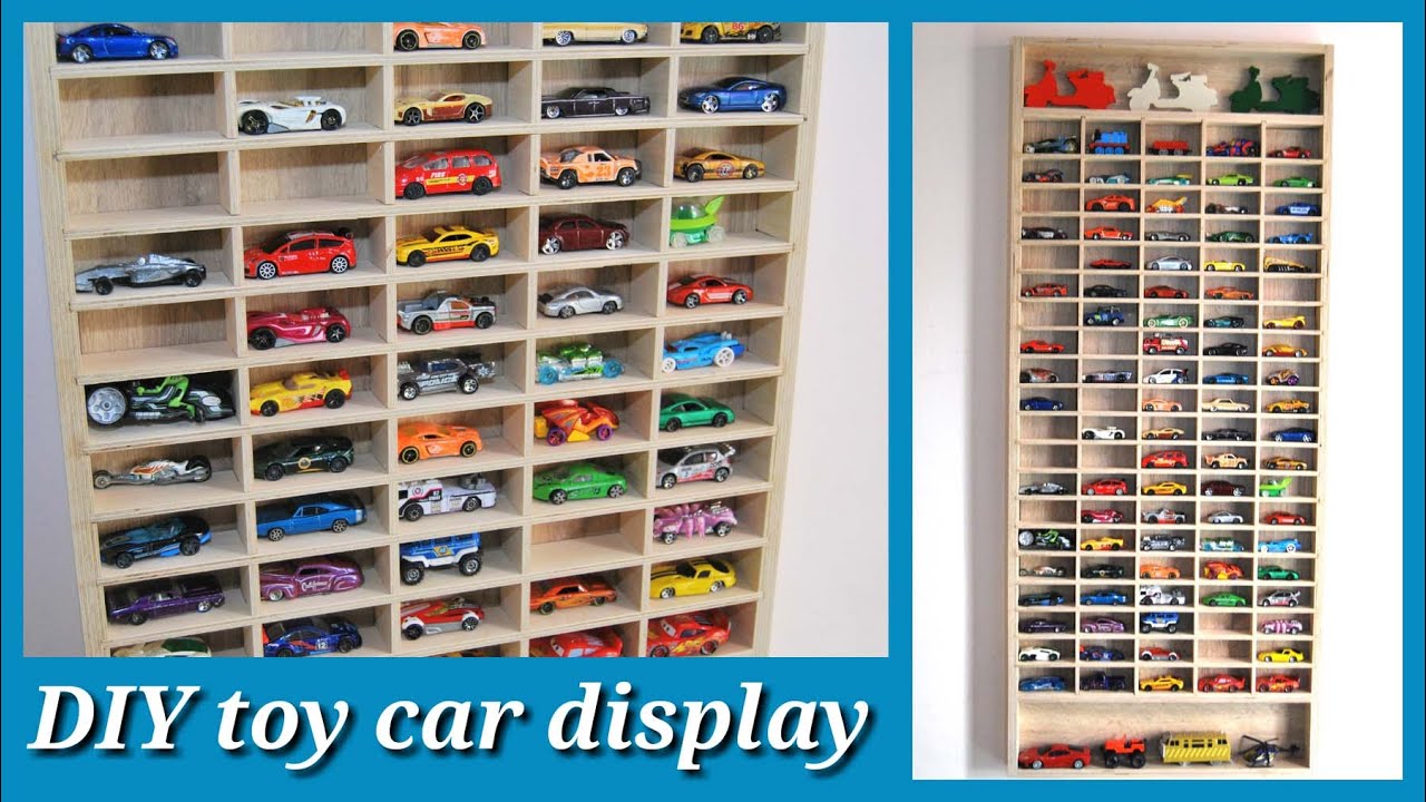 DIY toy car display by Empnoia.