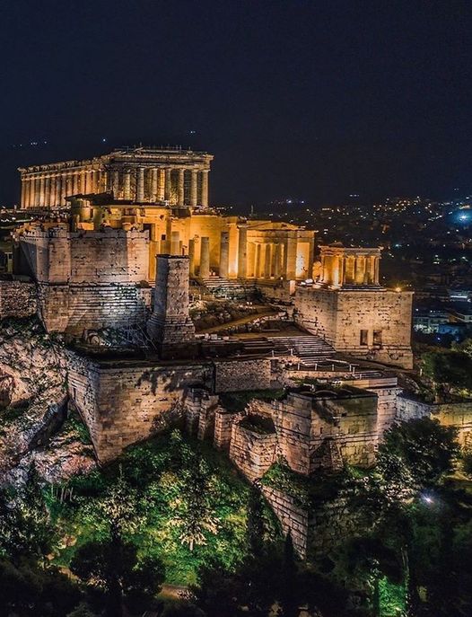 Good night from the beautiful #Acropolis... 2
