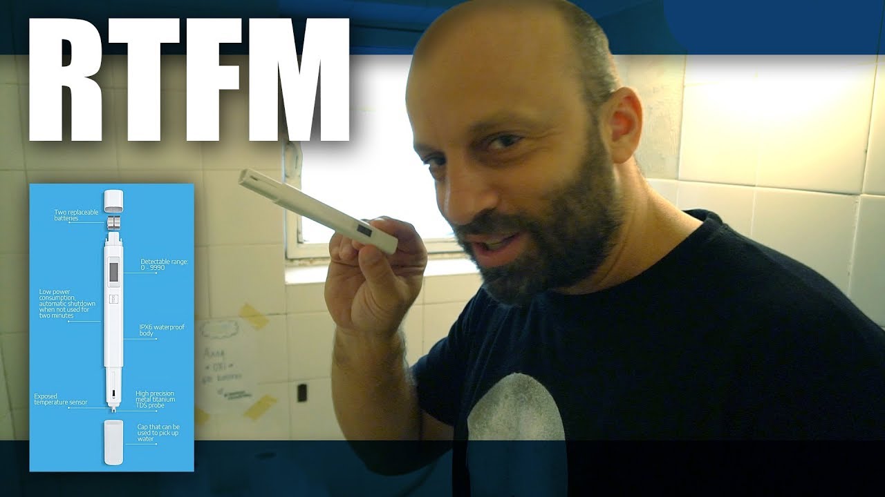 RTFM#63 - Ο Ηλίας Φουντούλης δοκιμάζει το νερό της τουαλέτας μας