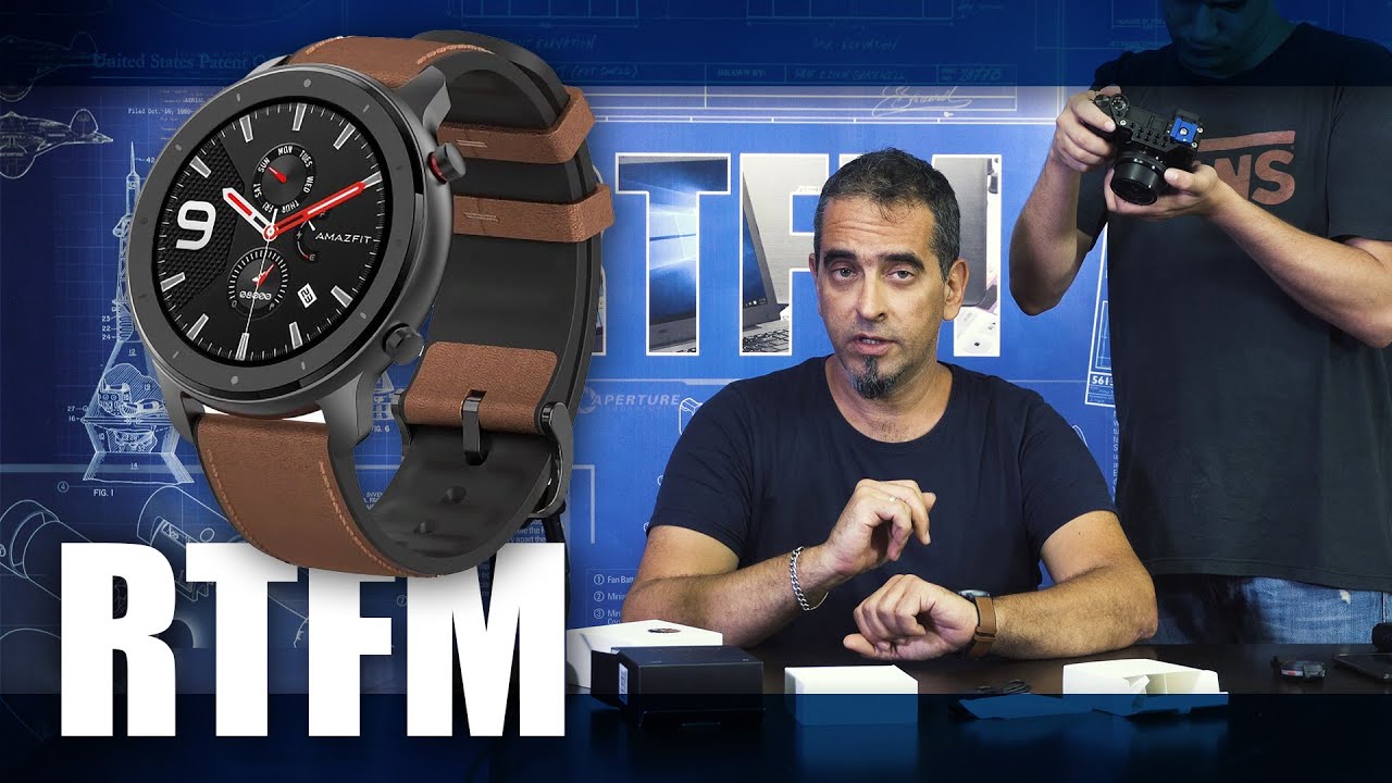 RTFM#70 - Amazfit GTR Smartwatch: μια φόρτιση το μήνα αρκεί