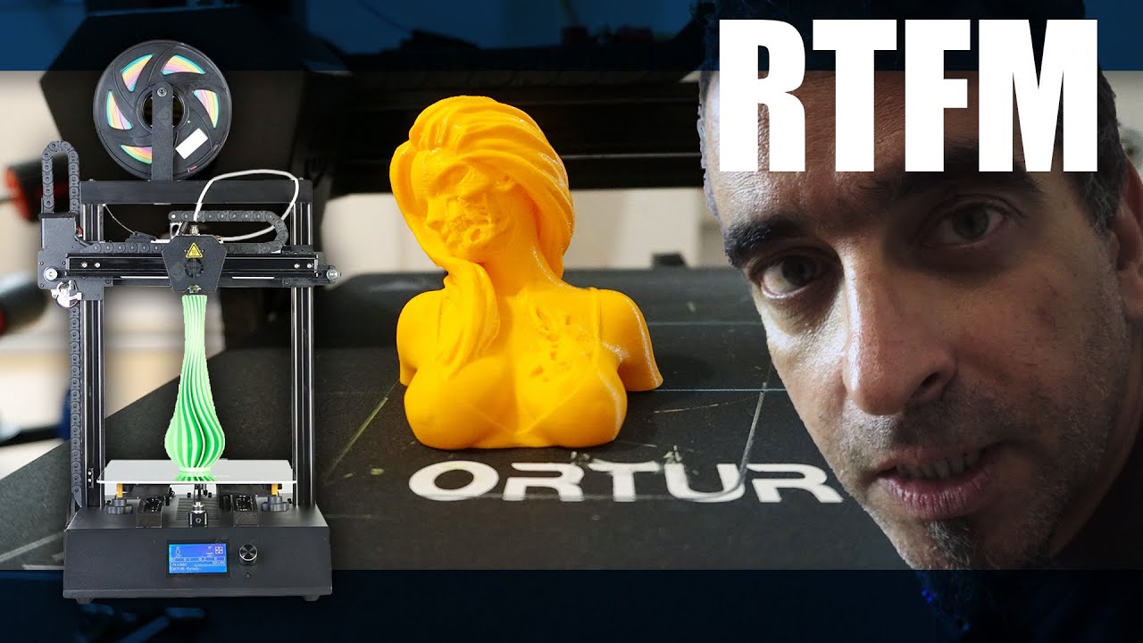 RTFM#74 - Σούπερ γρήγορος 3D εκτυπωτής Ortur4 V2 (αναβαθμισμένη έκδοση)