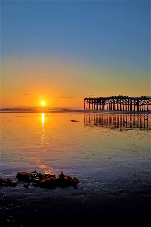 Sunset in Pacific Beach,San Diego,California USA... 1
