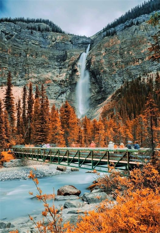 Takakkaw Falls,British Columbia Canada... 1