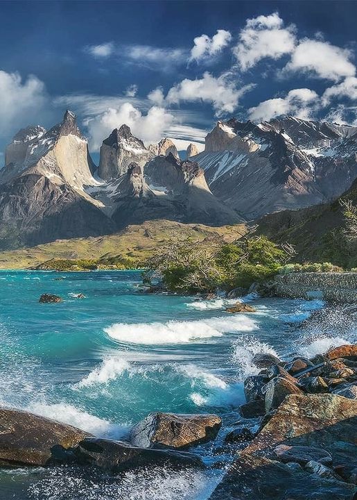Windy day at Torres del Paine... 5