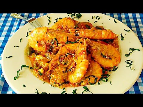 Γαρίδες σαγανάκι της Γκολφως- shrimps saganaki-σε 10 λεπτά έχετε το πιο νόστιμο πιάτο.