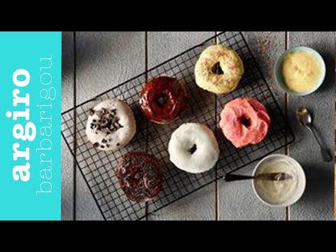 Ντόνατς (Donuts) ΑΡΓΥΡΩ ΜΠΑΡΜΠΑΡΙΓΟΥ | Αργυρώ Μπαρμπαρίγου