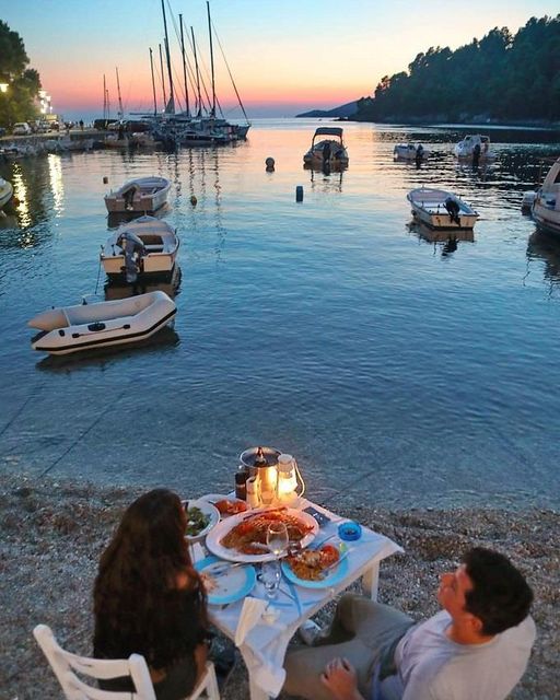 Dining at sunset... Skopelos #Greece !!... 1