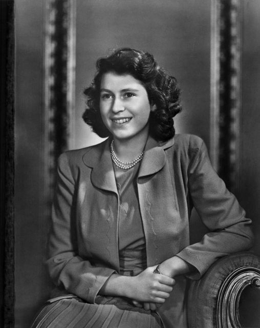 Princess Elizabeth, who later became Queen Elizabeth II, photographed by Yousuf ... 1