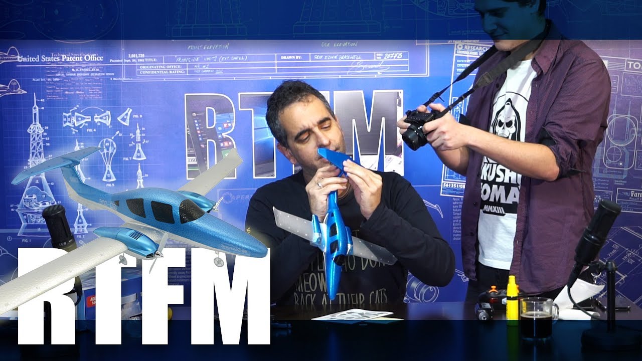 RTFM#56 - Τηλεκατευθυνόμενο αεροπλανάκι για... πέταγμα