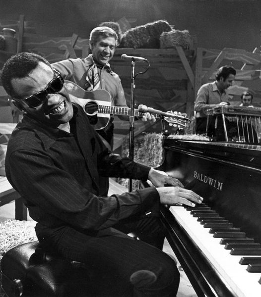 Ray Charles and Buck Owens.... 1