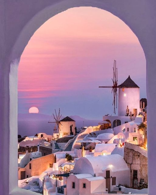 Santorini Sunset Greece !!.... 3