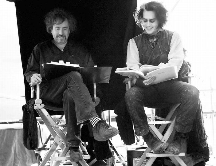 Tim Burton and Johnny Depp.... 2