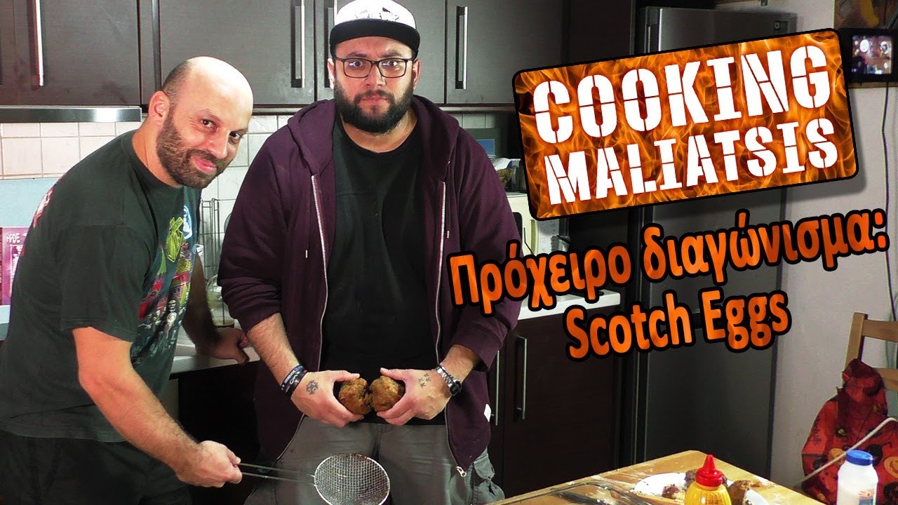 Cooking Maliatsis - 114 - Πρόχειρο διαγώνισμα: Scotch Eggs
