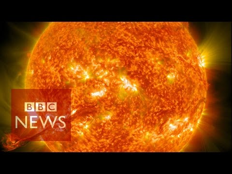 Nasa captures incredible 4k images of the Sun - BBC News - BBC News 2