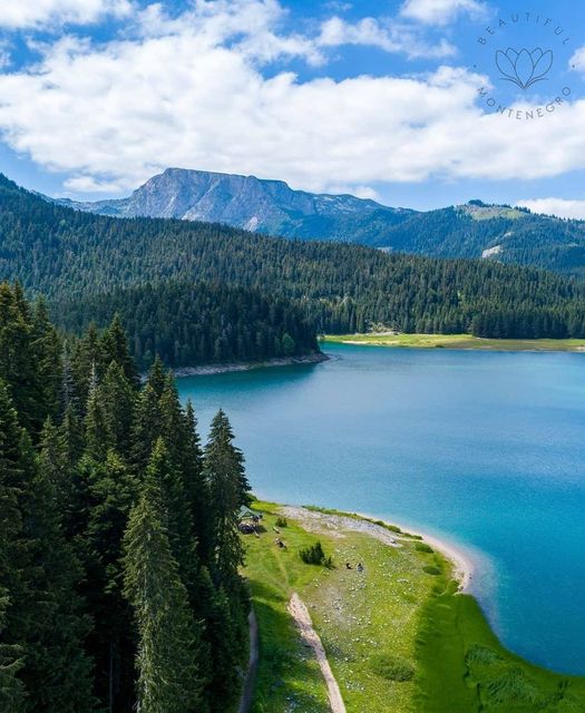 Perfect green and blue combo of Black Lake Montenegro #NaturalbeautyoftheEarth... 3