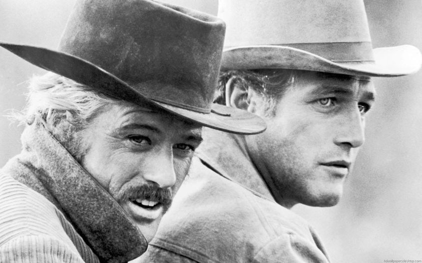 Robert Redford and Paul Newman. Butch Cassidy and The Sundance Kid (1969).... 1