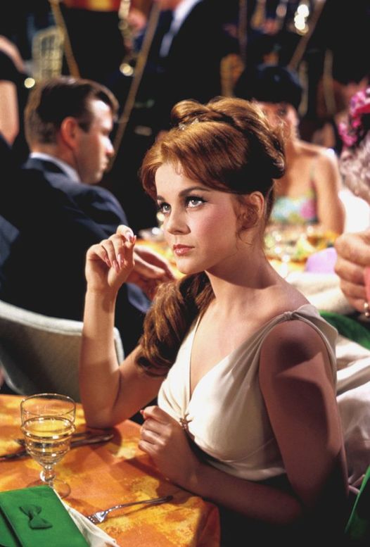 Ann-Margret photographed in a scene from Made in Paris (1966) by Bob Willoughby....