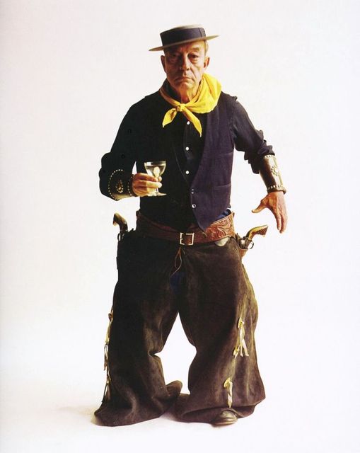 Buster Keaton photographed by Bert Stern.... 1
