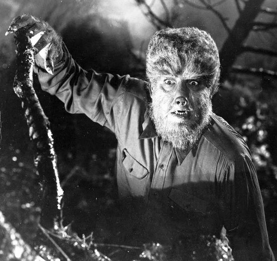 Lon Chaney Jr. (February 10, 1906 - July 12, 1973).  The Wolfman (1941)....