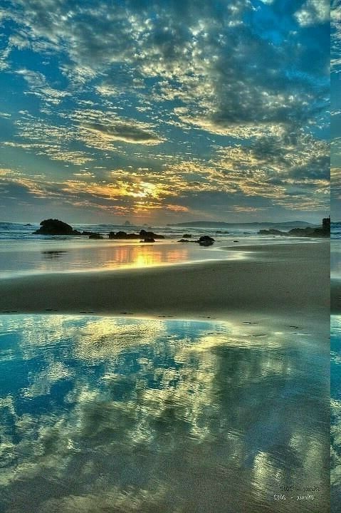 Mirror sunset... 1
