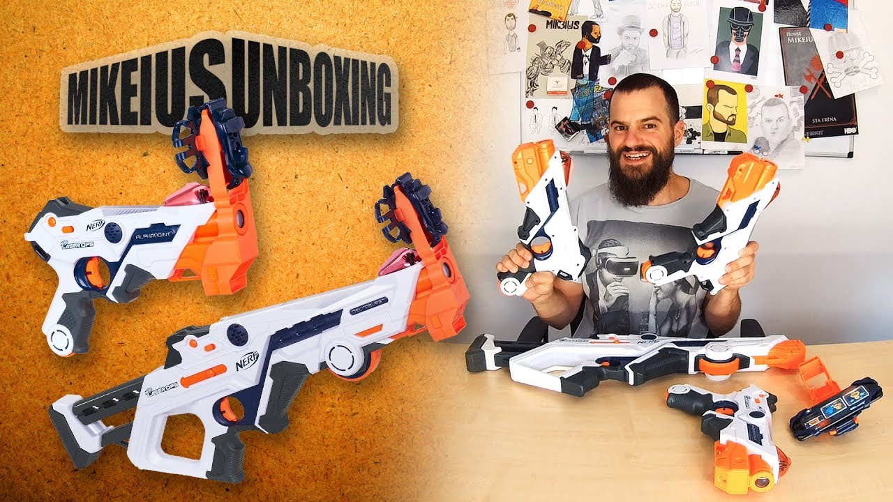 Nerf Laser Ops - Mikeius Unboxing