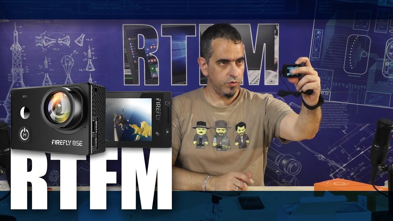 RTFM#27 - 4K Action Camera Hawkeye Firefly 8SE με φακό 170 μοιρών