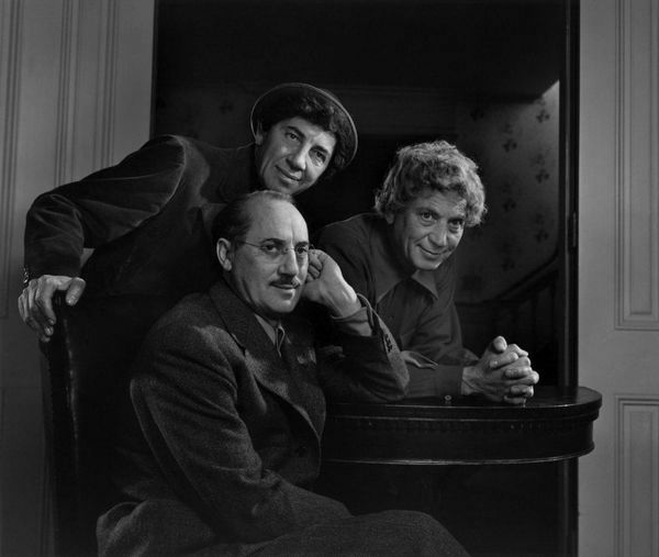 The Marx Brothers photographed by Yousuf Karsh....