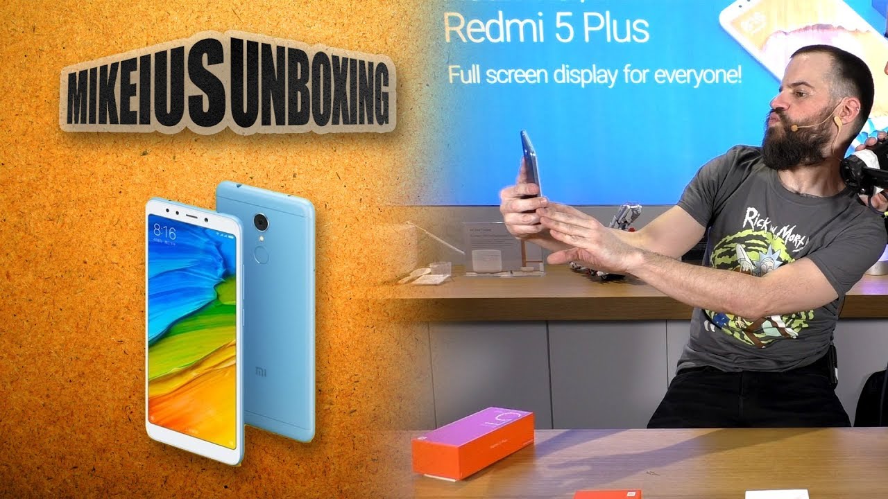 Xiaomi Redmi 5 & 5 plus - Mikeius Unboxing Live!