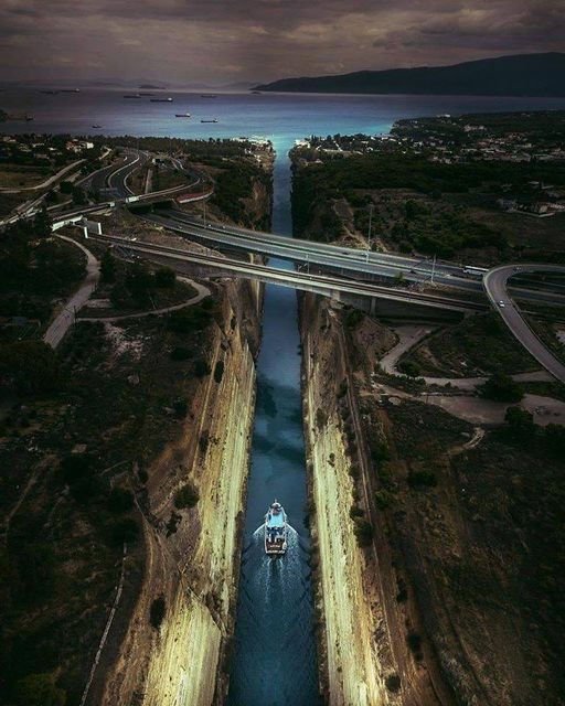 Corinth Canal  #Greece!!....