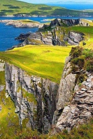 A mixture of rock and sea, Ireland...