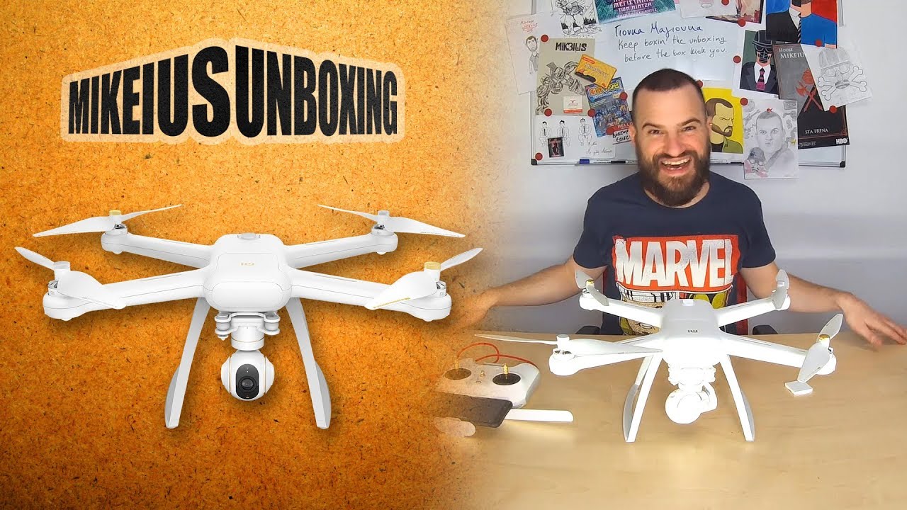 Mi Drone 4K - Mikeius Unboxing