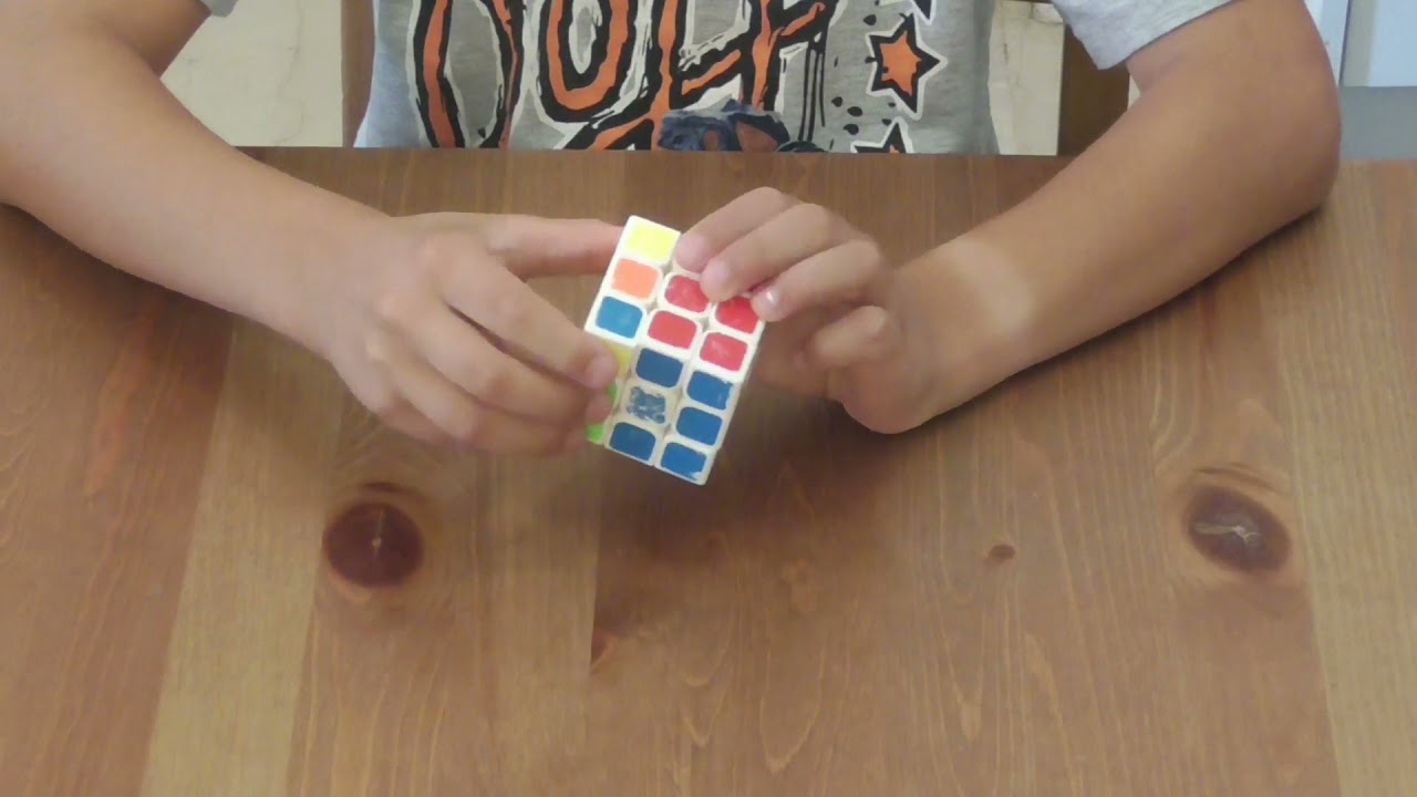 Κύβος του Ρούμπικ. Λύσιμο του κύβου (χωρίς επεξήγηση της λύσης) / Rubik's cube