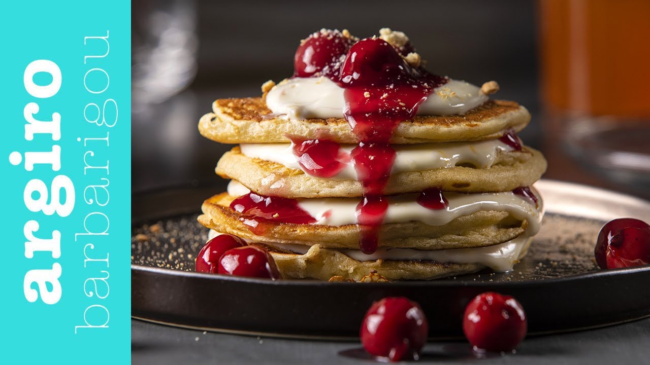 Cheesecake Pancakes της Αργυρως | Αργυρω Μπαρμπαριγου