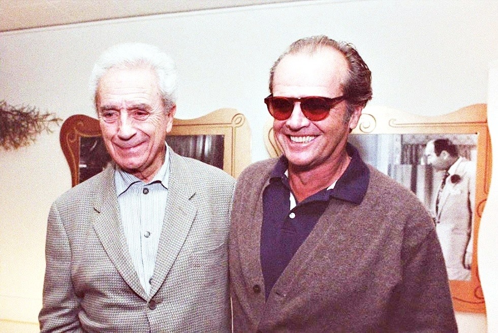 Michelangelo Antonioni and Jack Nicholson 1975 - 1995.... 2