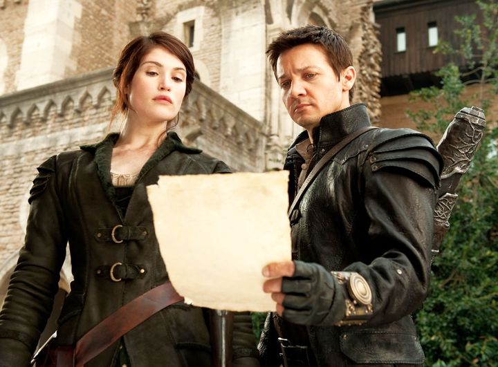 Gemma Arterton and Jeremy Renner in Hansel and Gretel Witch Hunters (2013).... 1