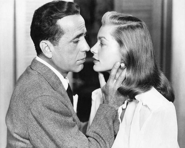 Humphrey Bogart, Lauren Bacall / production still from Howard Hawks's The Big Sl...