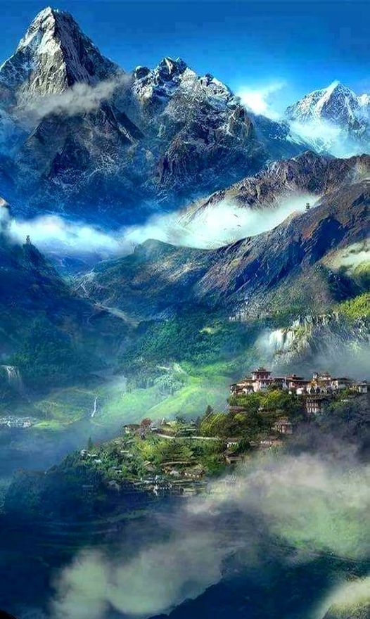 Unique landscape of Nepal...