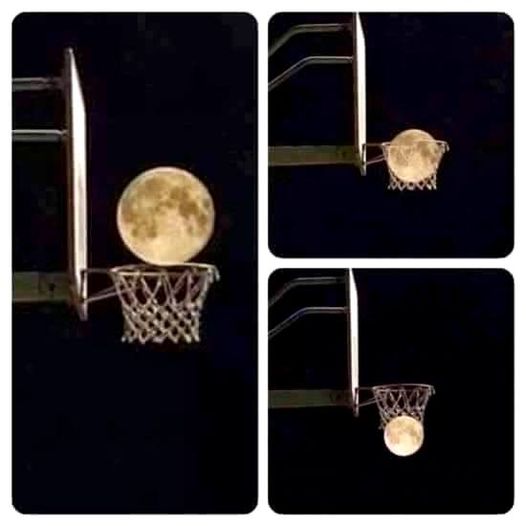 Όταν το φεγγάρι παίζει....πόσο όμορφο !!!!...
