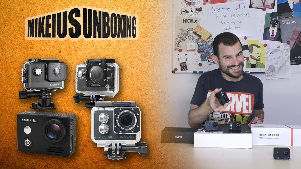Action Cameras: chapter 2 - Mikeius Unboxing