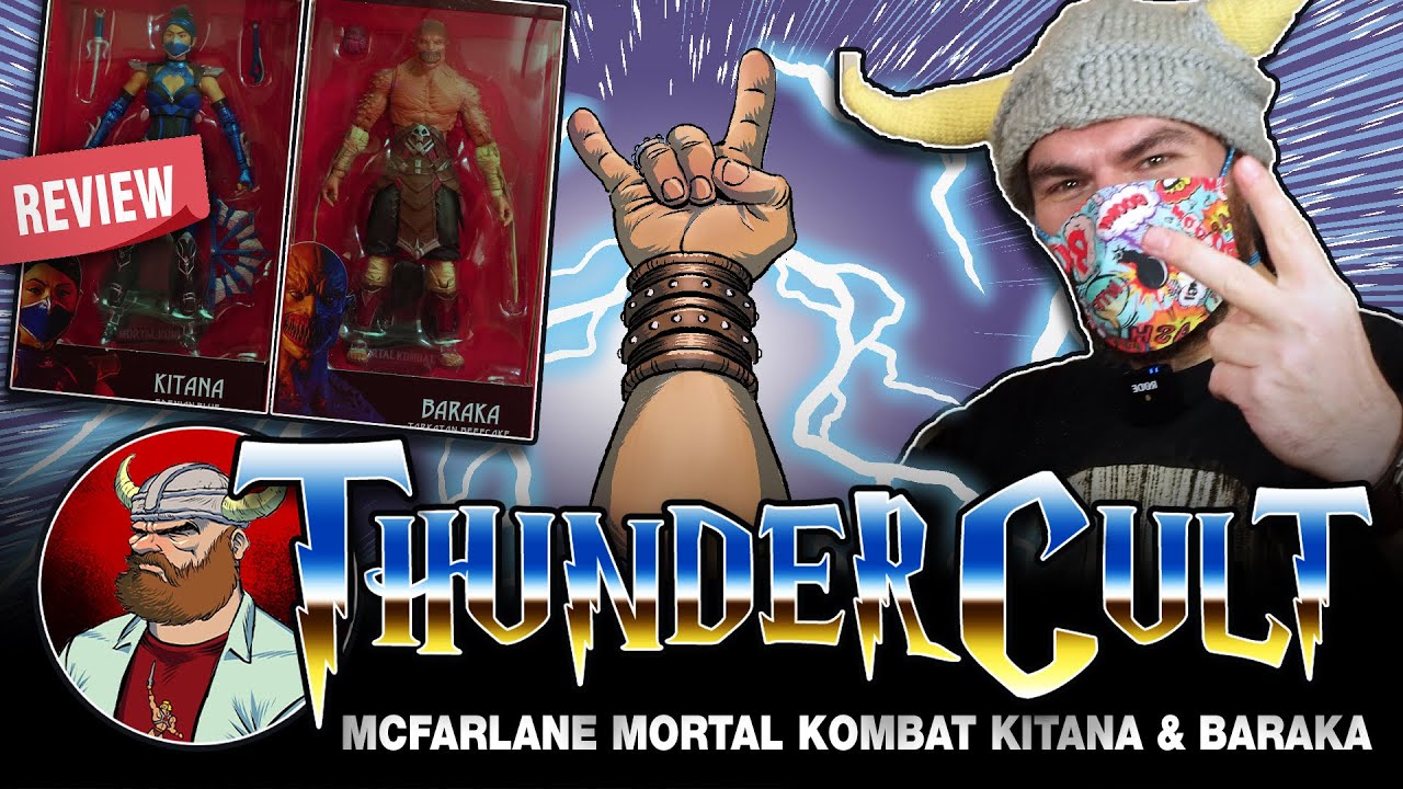 McFarlane Mortal Kombat Kitana & Baraka Review - ThunderCult