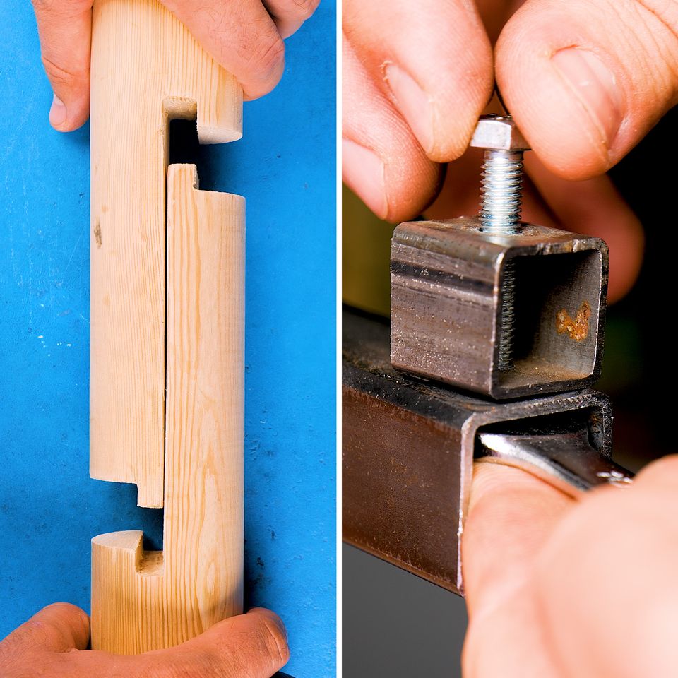 Εύκολοι τρόποι σύνδεσης ξύλου και μετάλλου που δεν θα φανταζόσασταν ποτέ!