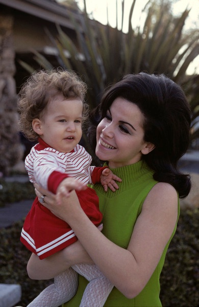Annette Funicello with her husband Jack Gilardi and their daughter Gina in 1967.... 2