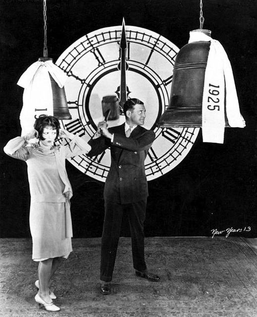 Clara Bow και Richard Dix. Καλή χρονιά 1925!... 1