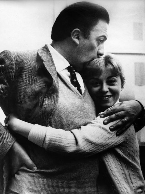 Federico Fellini & Giulietta Masina...