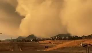 ΣΥΜΒΑΙΝΕΙ ΤΩΡΑ!— Pueblo Dust Storm.... 1
