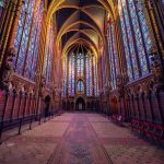 Το Sainte-Chapelle - Ένα βασιλικό παρεκκλήσι σε γοτθικό στυλ είναι μια εκπληκτική αψίδα...