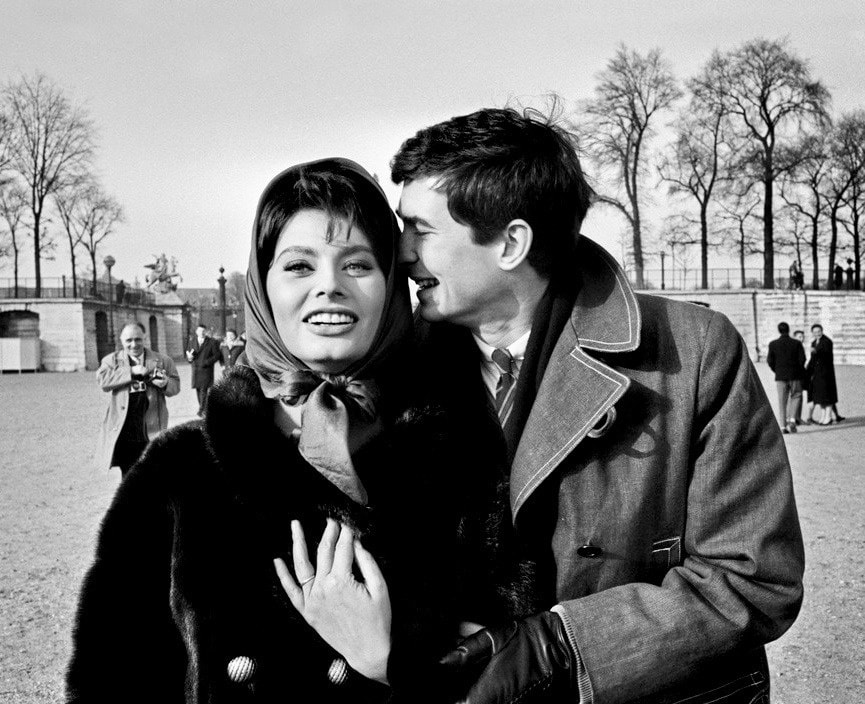 Sophia Loren και Anthony Perkins, Παρίσι, 1962.... 2